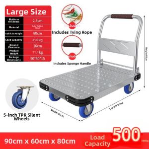 MOLORE | Foldable Silent Space-saving Hand Trolley Cart