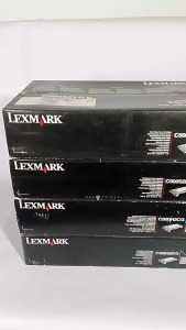 ตลับหมึกเลเซอร์ Lexmark C500 Series ( C500S2YG C500S2MG C500H2CG C500S2KG ) ชุดหมึกสี CMYK