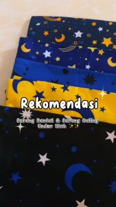 Sarung Bantal Resleting Ukuran 45 x 60 Cm Warna Hitam Katun Polymicro Terlaris