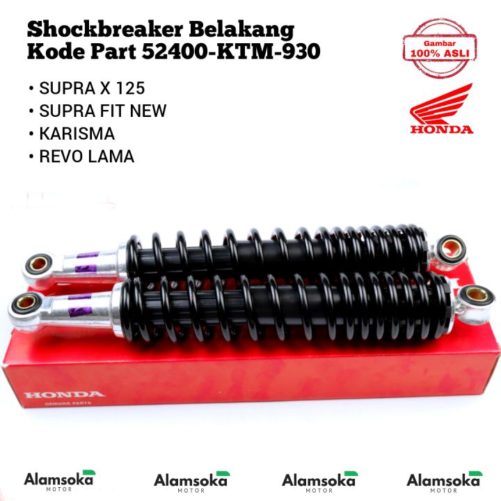 shock belakang supra