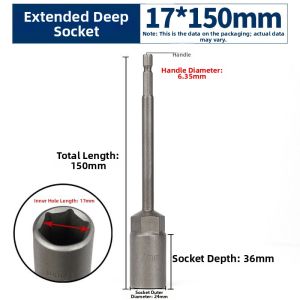 DAIENGONGJU | Long Deep Hexagon Socket Driver Bit