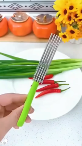 BG GUNTING SAYUR 5 LAPIS LAYAR /GUNTING SAYUR DAUN BAWANG MULTIFUNGSI/ GUNTING 5 LAPIS LAYER