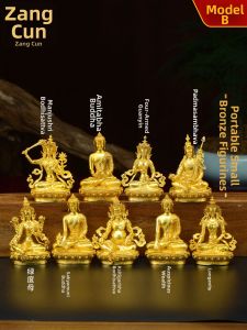 ZANGCUN | Decorative Religious Buddha Figurine for Home Use