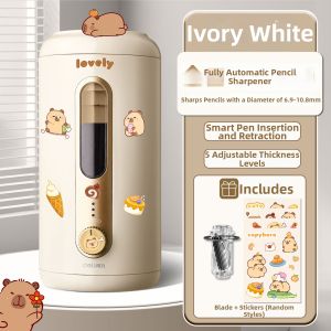 deli | Rechargeable Large Caliber Electric Pencil Sharpener for Kids and Students