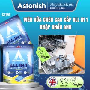 42 Viên Rửa Chén Bát All in 1 Astonish C2170