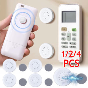 [Warm Homie] 1/2/4Pcs Strong Magnetic Hooks Wall Mount Anti-Lost Magnet Storage Holder For Remote Control Fridge Sticker Home Organizer Hook