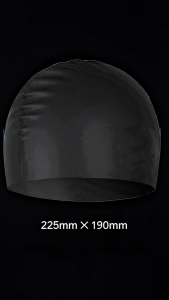LIXADA Silicone Long Hair Swimming Cap for Women Men Adult Kids Swim Cap Hat