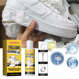 White Shoes Cleaner Stains Dirt Remover Shoe Whitening Cleaning Sneaker Remove Yellow Edge White Shoes Cleaning Gel Kit 100ml