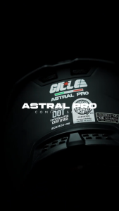 GILLE ASTRAL PRO Full Face Dual Visor Motorcycle Helmet With GP-1 PRO Bluetooth