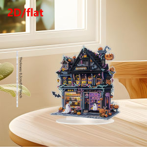 other | 2D/flat 1 Piece Diamond Painting set Decoration Christmas pattern Acrylic Material suitable for Christmas day Decoration