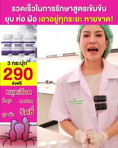 3 กระปุก MMC วิตามินบรรเทาริดสีดวง ราคา 30 แคปซูล/กระปุก (ผู้ชาย) ออร์แกนิก ผู้ใหญ