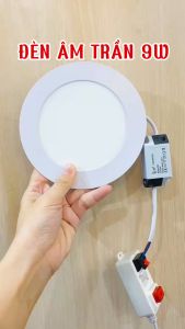 [ Đèn Chùm Xinh ] Đèn âm trần led hiện đại chính hãng lắp nhà ở căn hộ văn phòng - Bảo hành 2 năm