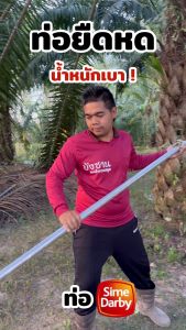 ด้ามเคียวสไลด์ท่อ Sime Darby ด้ามเคียวปาล์มอลูมิเนียมอัลลอย น้ำหนักเบา 5.5 เมตร ด้ามเคียว6เมตรพร้อมใช้งาน