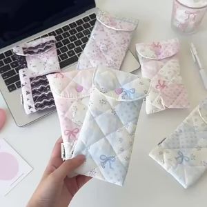 EELHOE | Túi Đựng Bút Hình Nơ Hoa Dễ Thương Di Động Chống Thấm Nước Đựng Đồ Dùng Học Tập Cho Học Sinh Túi Đựng Đồ Nhỏ Cho Trường Học Và Du Lịch
