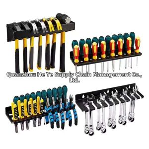 Wall Mounted Metal Multi-purpose Tool Organizer