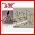 Gacun 5 kabel  / Gacun tv LED / Gacun power suplai swiching. 