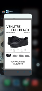 REYL MAN VENTURE Full Black - Sepatu Casual Pria Sneakers Hitam Sepatu Kerja Pria Slip On