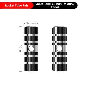 Multipurpose Folding Bike Rear Footrest Accessories