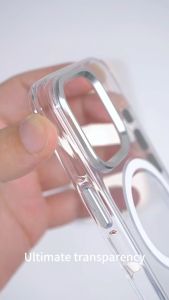 IPHONE 16 PRO MAX 16 PLUS 15 PRO MAX Case XUNDD XDD-0016 premium ULTRA CLEAR TRANSPARENT Magnet Case
