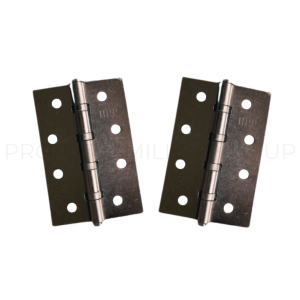 Engsel Plat Pintu Jendela Warna Silver 4" inch - Kuat Anti Karat Pemasangan Mudah