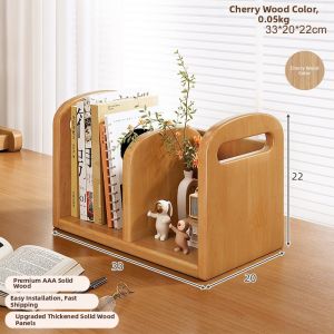 XUNHUAI | Book Organizer Storage Bookshelf Home Easy
