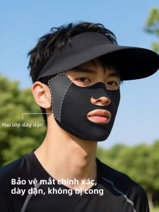JIFANPAUL | Summer Outdoor Fishing Golf Cycling Running Face Mask with Exposed Nose and Mouth for Easy Breathing