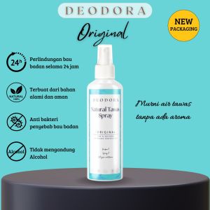 (PROMO TERMURAH) Deodora Natural Tawas Spray 100ml All Varian