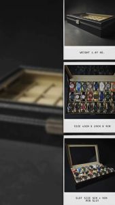 กล่องเก็บนาฬิกา ขนาด 24 ช่อง Travel Case 24 Slot