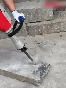 【BOLT】Rock Drill Demolition Hammer – 220V Jack Concrete Breaker Chipping Gun for Construction