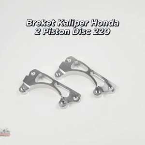 Breket Kaliper 2 Piston Disc 220mm Honda Matic Beat Vario Scoopy