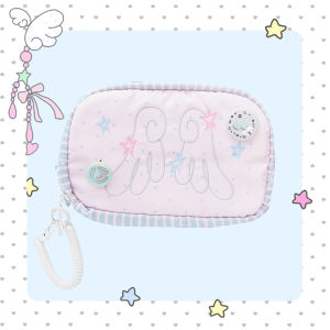 LOLA DESIGN | Wings Embroidery Sweet Style Large Capacity Pencil Case