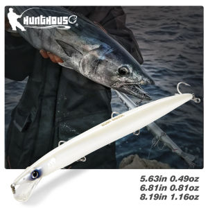 Hunthouse Floating Minnow Fishing Lure 173mm 23g Sandeel Jerkbait Wobblers Minnow Biat Fishing Tackle For Sea Bass Pike LW402