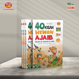 GMB Buku Anak Komik Fabel 40 Kisah Hewan Ajaib dalam Al Quran dan Hadis PQS
