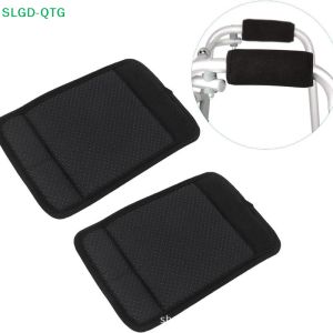 * 1Pair Walking Aid Handle Gloves Support Wheelchair Handle Gloves Breathable Elderly Walker Grips Cushioned Covers Armrest Pad