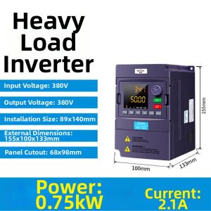 RMSPD | Three-Phase Frequency Inverter 380V
