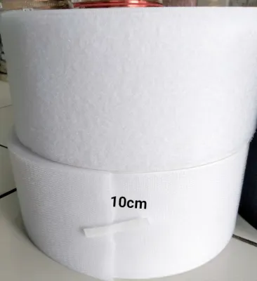 1 METER VELCRO PEREPET PEREKAT MAGIC TAPE 10 CM PEREKAT BAHAN