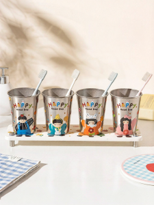 MODERN SWEETHOME | Antibacterial Molding Resistant Titanium Oral Rinse Cup
