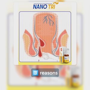 Authentic Nano Tri Hemorrhoid Relief Spray - Triple the Relief with Buy 2 Get 1 Free Offer