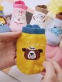 LAKOE Kaus Kaki Bayi Anti Slip Motif Hewan Kaos Kaki Lucu Baby Crew Socks 0-3th. 