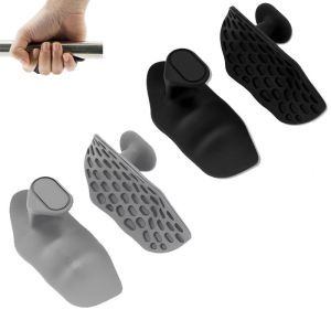 YOUYUEPIN 2 Pairs Silicone Gym Grips Anti Slip Weightlifting Hand Protectors Callus Prevention Fitness Pull Up Bar Pads Moisture Wicking