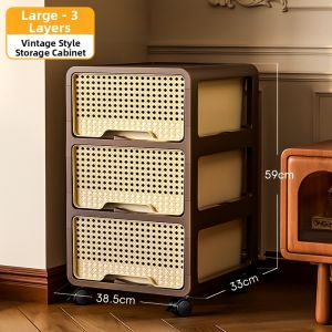 Vintage Multifunctional Storage Cabinet