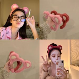 ที่คาดผมหมีล็อคโซ มาใหม่มาแรง ยอดฮิตน่ารักคิคุ ถ่ายรูปสวย สีสรรสวยงาม