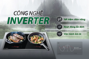 Bếp từ đôi thông minh Eurosun EU T568MAX mặt kính Euro Platinum hiện đại hiệu năng mạnh mẽ