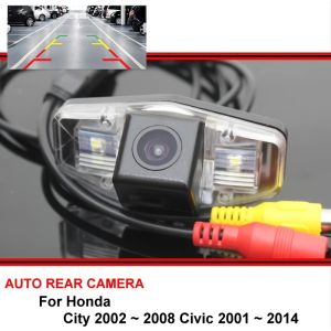 Rear View Camera with CCD Night Vision for Honda Accord Inspire Spirior 2003-2007 Civic 2001-2015 And City 2015-2017