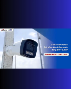 DAHUA HFW1239TL1-A-IL 2 MP Audio Smart Dual Light IP Camera PoE