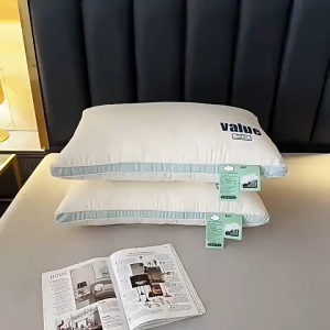 หมอนนอนลึก หมอนสุขภาพ หมอนปรับระดับได้ นุ่ม ระบายอากาศได้ สามารถรองรับคอได้อย่างมีประสิทธิภาพ