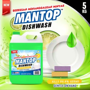SABUN PENCUCI PINGGAN DISHWASH MANTOP