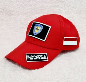 Topi IMI Ikatan Motor Tactical PDL Free Bonus 3 Patch Emblem Prepet Perekat Velkro