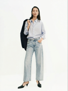 edition | Fall New Arrival 3D Curved Vintage Cropped Jeans