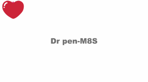 Dr Pen Ultima M8S Skincare Tool Rechargeable Style Wireless Mesotherapy Beauty Tools Professional Microneedling Derma Pen